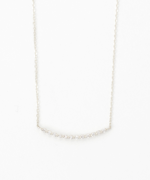 agete(アガット)の「K10ネックレス(ネックレス・レディース・シャンパン・FREE)」の7枚目の写真