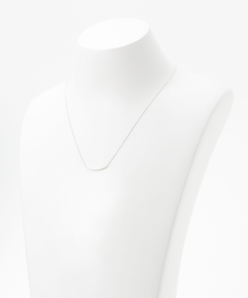 agete(アガット)の「K10ネックレス(ネックレス・レディース・シャンパン・FREE)」の4枚目の写真