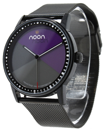 noon | kaleidoscope Mesh IP BLACK-【UNISEX】(アナログ腕時計)