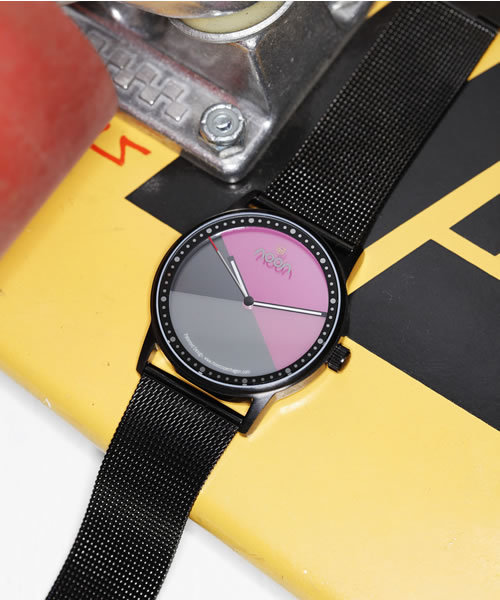 noon（ヌーン）の「kaleidoscope Mesh IP BLACK-【UNISEX】（アナログ