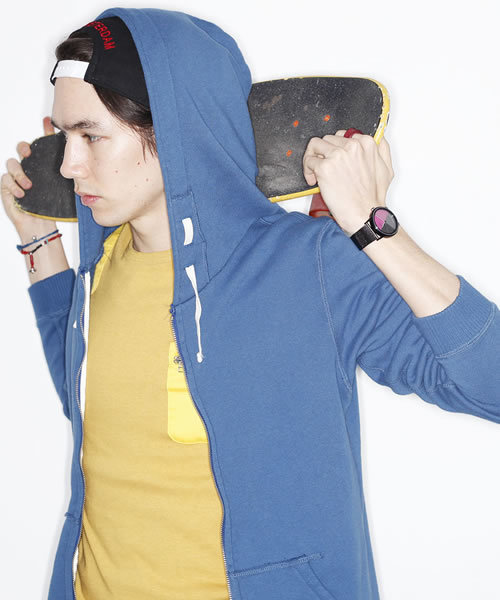 noon(ヌーン)の「kaleidoscope Mesh IP BLACK-【UNISEX】(アナログ腕時計・メンズ・ライトグリーン/ピンク/パープル/ライトブルー・FREE)」の11枚目の写真