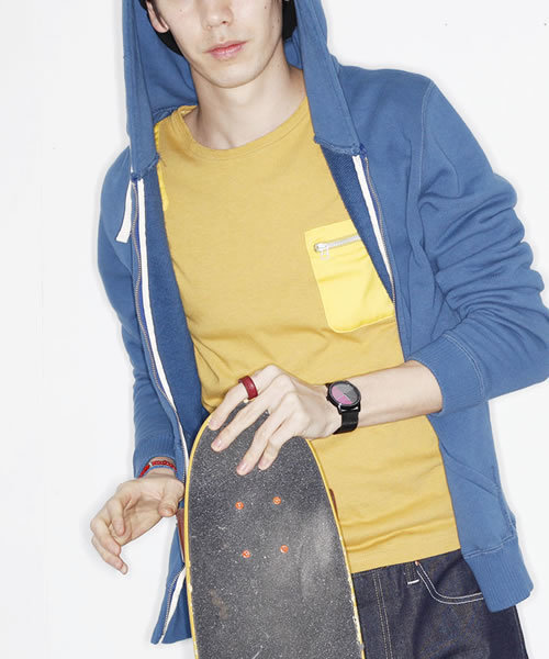 noon(ヌーン)の「kaleidoscope Mesh IP BLACK-【UNISEX】(アナログ腕時計・メンズ・ライトグリーン/ピンク/パープル/ライトブルー・FREE)」の12枚目の写真