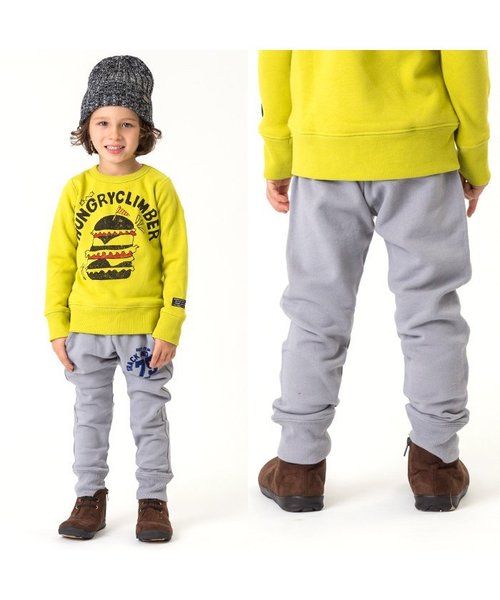 BREEZE(ブリーズ)の「ネット限定 カレッジロゴカットパンツ(9分丈)(その他パンツ・キッズ・マスタード/ネイビー/グレー・140/100/120/95/80/90/110/130)」の4枚目の写真