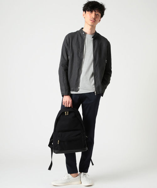 TOFF&LOADSTONE(トフアンドロードストーン)の「TOFF & LOADSTONE / 別注ナイロンバックパック(バックパック/リュック・メンズ・オリーブ/ネイビー/ブラック・ONE SIZE)」の17枚目の写真