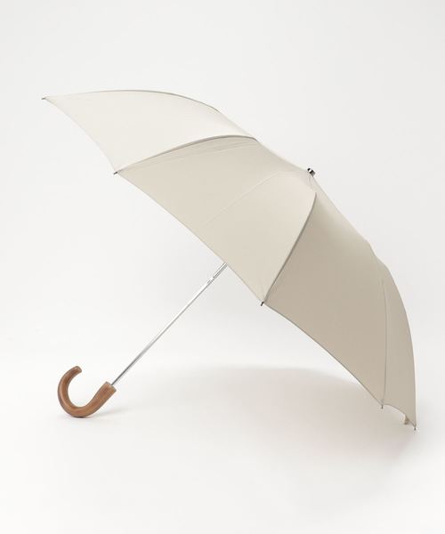 FOX UMBRELLAS（フォックスアンブレラズ）の「FOX UMBRELLAS: メイプルハンドル 折りたたみ傘（折りたたみ傘・メンズ・ブラック/ネイビー/チャコールグレー/グリーン/カーキ・ONE SIZE）」の4枚目の写真