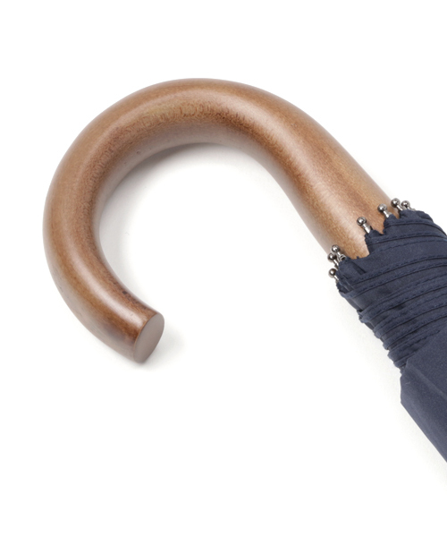 FOX UMBRELLAS（フォックスアンブレラズ）の「FOX UMBRELLAS: メイプルハンドル 折りたたみ傘（折りたたみ傘・メンズ・ブラック/ネイビー/チャコールグレー/グリーン/カーキ・ONE SIZE）」の11枚目の写真