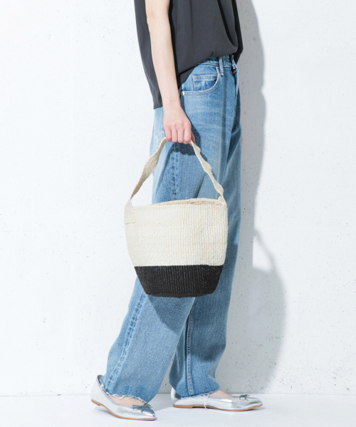 UR SELECT（ユーアールセレクト）の「UR SELECT OSカゴBAG（トートバッグ・レディース・ブラック・FREE）」の9枚目の写真