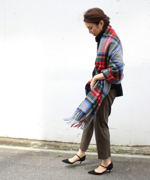 FRAMeWORK（フレームワーク）の「W/Ca タートルプルオーバー◇（ニット