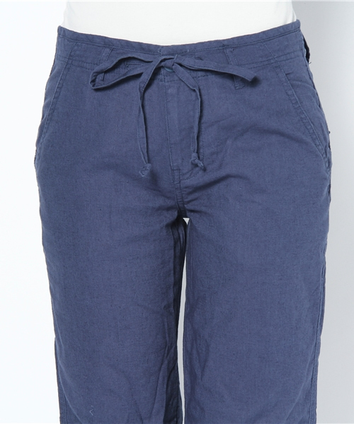 coen（コーエン）の「SMITH（スミス）綿麻イージーパンツ（その他パンツ・レディース・ネイビー/オフホワイト/ダークブラウン/オリーブ・MEDIUM/LARGE）」の8枚目の写真