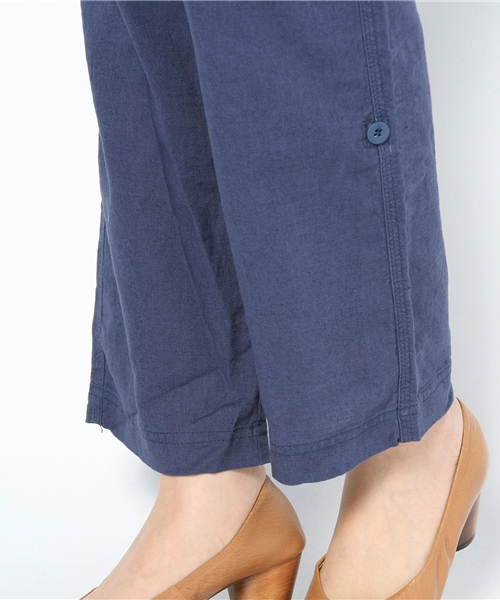 coen（コーエン）の「SMITH（スミス）綿麻イージーパンツ（その他パンツ・レディース・ネイビー/オフホワイト/ダークブラウン/オリーブ・MEDIUM/LARGE）」の11枚目の写真