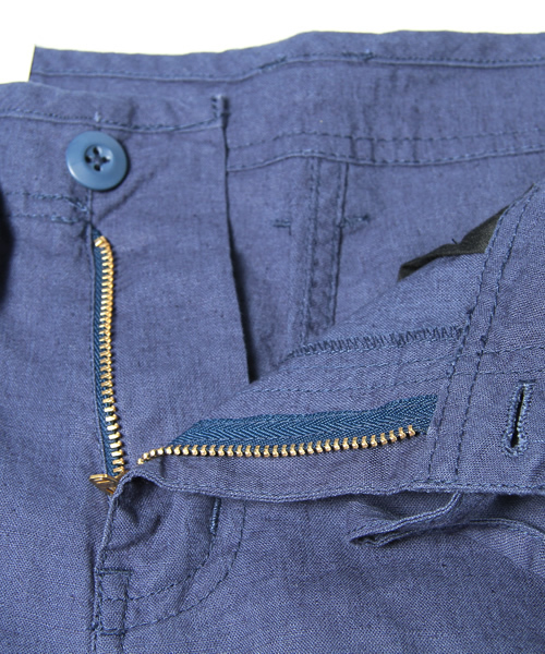 coen（コーエン）の「SMITH（スミス）綿麻イージーパンツ（その他パンツ・レディース・ネイビー/オフホワイト/ダークブラウン/オリーブ・MEDIUM/LARGE）」の12枚目の写真