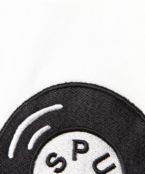 PUNYUS（プニュズ）の「レコード刺繍クラッシュスウェット（スウェット・レディース・ホワイト/ブラック/レッド/ピンク/イエロー/グリーン・4/3）」の10枚目の写真