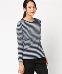 Samansa Mos2 blue(サマンサモスモスブルー)の「トップス(Tシャツ/カットソー)」