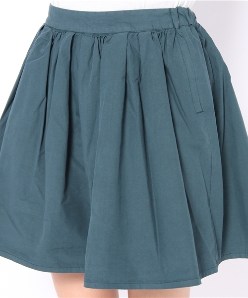 Kastane（カスタネ）の「タイプライターギャザースカート（スカート・レディース・グリーン/ブラック/オレンジ・FREE）」の6枚目の写真