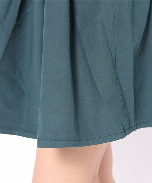 Kastane（カスタネ）の「タイプライターギャザースカート（スカート・レディース・グリーン/ブラック/オレンジ・FREE）」の11枚目の写真