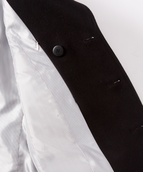 BEAUTY&YOUTH UNITED ARROWS(ビューティーアンドユースユナイテッドアローズ)の「BY ∴ メルトン タイト PコートÅ◆(ピーコート・メンズ・ブラック/ベージュ/ネイビー・SMALL/MEDIUM/LARGE/X-LARGE)」の12枚目の写真