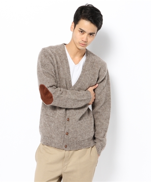 CIAOPANIC（チャオパニック）の「【Ciaopanic】ブリティッシュシャギーVC/D（カーディガン/ボレロ・メンズ・ダークグレー/その他/ブラウン/グリーン系その他/ベージュ/マスタード/レッド・MEDIUM/LARGE）」の3枚目の写真