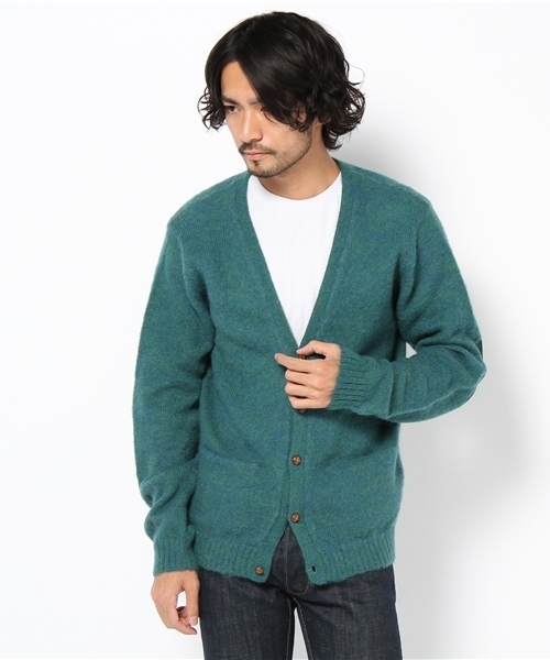 CIAOPANIC（チャオパニック）の「【Ciaopanic】ブリティッシュシャギーVC/D（カーディガン/ボレロ・メンズ・ダークグレー/その他/ブラウン/グリーン系その他/ベージュ/マスタード/レッド・MEDIUM/LARGE）」の4枚目の写真