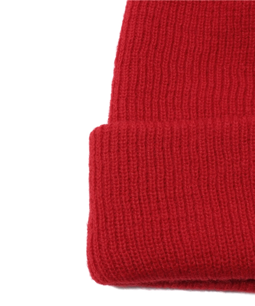 BEAMS（ビームス）の「□BEAMS / 縮絨ニットキャップ（ニットキャップ/ビーニー・メンズ・ブラック/カーキ/レッド/グリーン/ブルー/ネイビー・ONE SIZE）」の8枚目の写真