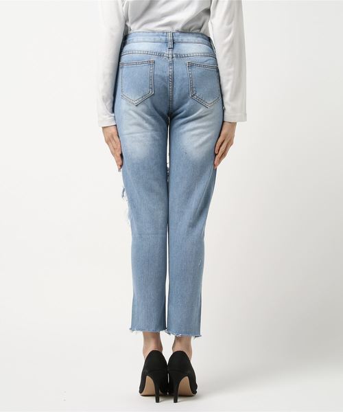 roldskov オイルブルーデニムパンツ roldskov オイルブルーデニムパンツ