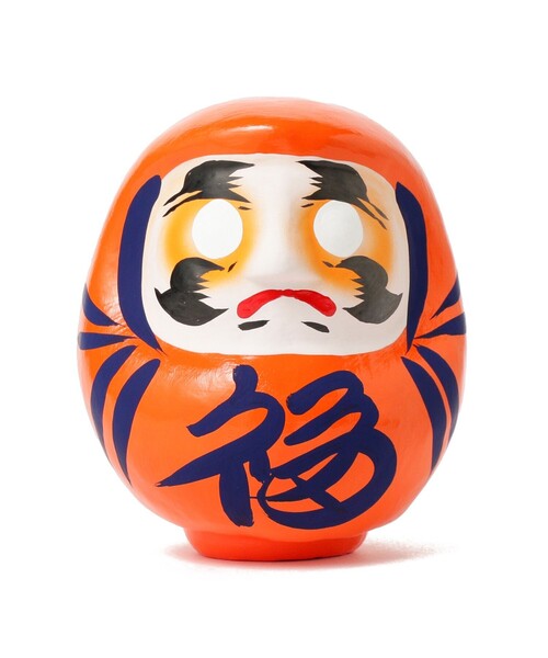 BEAMS JAPAN（ビームス　ジャパン）の「白河だるま総本舗 / 別注 だるま 橙 15cm（インテリア雑貨・レディース・オレンジ・ONE SIZE）」の4枚目の写真