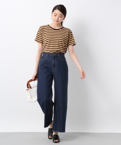 LEPSIM(レプシィム)の「ADDICOTTOボーダーTEE 779759(Tシャツ/カットソー・レディース・ホワイト×ブラック/ホワイト×グレー/ベージュ系その他・MEDIUM/LARGE)」の11枚目の写真