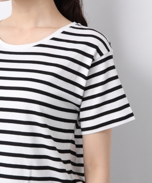 LEPSIM(レプシィム)の「ADDICOTTOボーダーTEE 779759(Tシャツ/カットソー・レディース・ホワイト×ブラック/ホワイト×グレー/ベージュ系その他・MEDIUM/LARGE)」の16枚目の写真