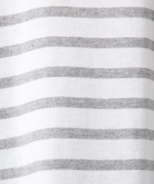 LEPSIM(レプシィム)の「ADDICOTTOボーダーTEE 779759(Tシャツ/カットソー・レディース・ホワイト×ブラック/ホワイト×グレー/ベージュ系その他・MEDIUM/LARGE)」の8枚目の写真