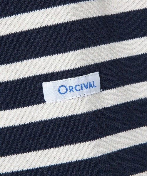 ORCIVAL（オーシバル）の「【ORCIVAL】 COTTON LOURD（Tシャツ/カットソー・メンズ・レッド/キナリ/ネイビー・X-LARGE/L/XX-LARGE）」の9枚目の写真