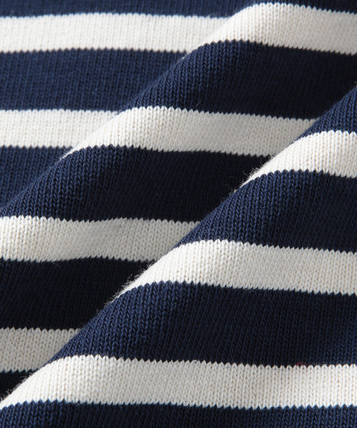 ORCIVAL（オーシバル）の「【ORCIVAL】 COTTON LOURD（Tシャツ/カットソー・メンズ・レッド/キナリ/ネイビー・X-LARGE/L/XX-LARGE）」の8枚目の写真