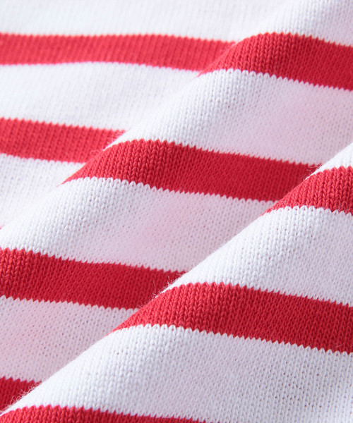 ORCIVAL（オーシバル）の「【ORCIVAL】 COTTON LOURD（Tシャツ/カットソー・メンズ・レッド/キナリ/ネイビー・X-LARGE/L/XX-LARGE）」の6枚目の写真