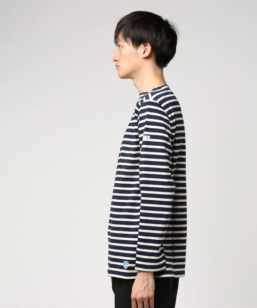 ORCIVAL（オーシバル）の「【ORCIVAL】 COTTON LOURD（Tシャツ/カットソー・メンズ・レッド/キナリ/ネイビー・X-LARGE/L/XX-LARGE）」の5枚目の写真