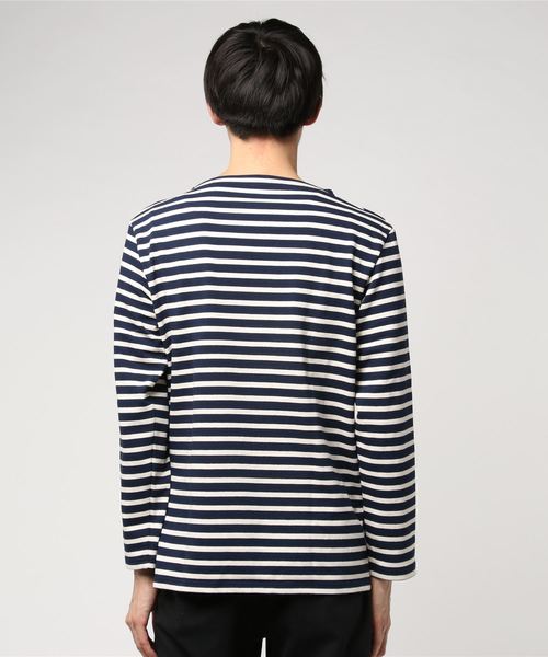 ORCIVAL（オーシバル）の「【ORCIVAL】 COTTON LOURD（Tシャツ/カットソー・メンズ・レッド/キナリ/ネイビー・X-LARGE/L/XX-LARGE）」の4枚目の写真