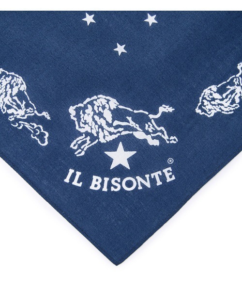 IL BISONTE（イルビゾンテ）の「IL BISONTE / バンダナ（バンダナ/スカーフ・レディース・レッド/ネイビー/オレンジ・FREE）」の10枚目の写真