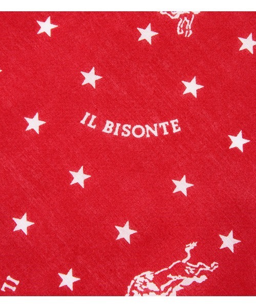 IL BISONTE（イルビゾンテ）の「IL BISONTE / バンダナ（バンダナ/スカーフ・レディース・レッド/ネイビー/オレンジ・FREE）」の7枚目の写真