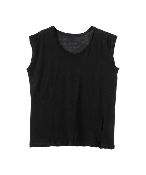 Plantation（プランテーション）の「ｴｼﾞﾌﾟﾄｺｯﾄﾝⅡ（Tシャツ/カットソー・レディース・ホワイト/ライトグリーン/ブルー/ネイビー/ライトグレー/ブラック・M size）」の3枚目の写真