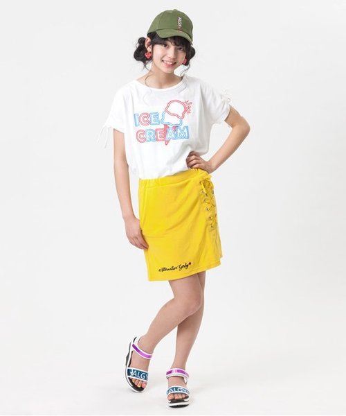 algy（アルジー）の「タテロゴスターキャップ（キャップ・キッズ・ブラック/レッド/カーキ・MEDIUM/SMALL）」の10枚目の写真