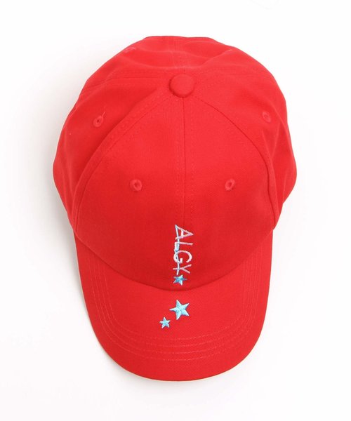 algy（アルジー）の「タテロゴスターキャップ（キャップ・キッズ・ブラック/レッド/カーキ・MEDIUM/SMALL）」の8枚目の写真