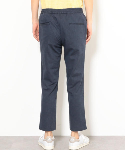 green label relaxing（グリーンレーベルリラクシング）の「SC STRC バーズアイイージー9分丈 クロップド パンツ ＜吸水速乾＞ ◆（その他パンツ・メンズ・ベージュ/ネイビー/ダークグレー・S/XL/XS/L/M）」の4枚目の写真