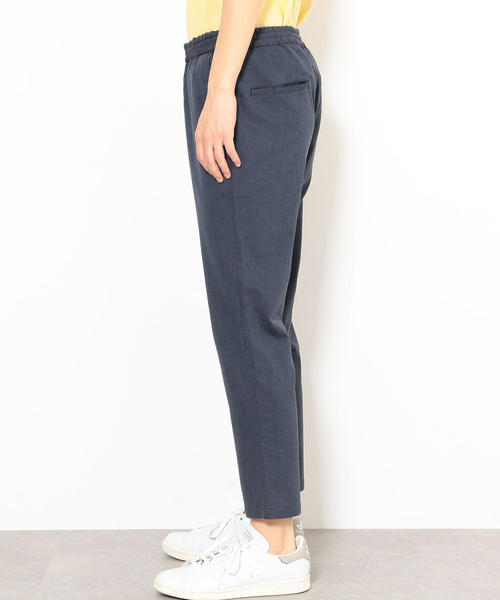 green label relaxing（グリーンレーベルリラクシング）の「SC STRC バーズアイイージー9分丈 クロップド パンツ ＜吸水速乾＞ ◆（その他パンツ・メンズ・ベージュ/ネイビー/ダークグレー・S/XL/XS/L/M）」の6枚目の写真