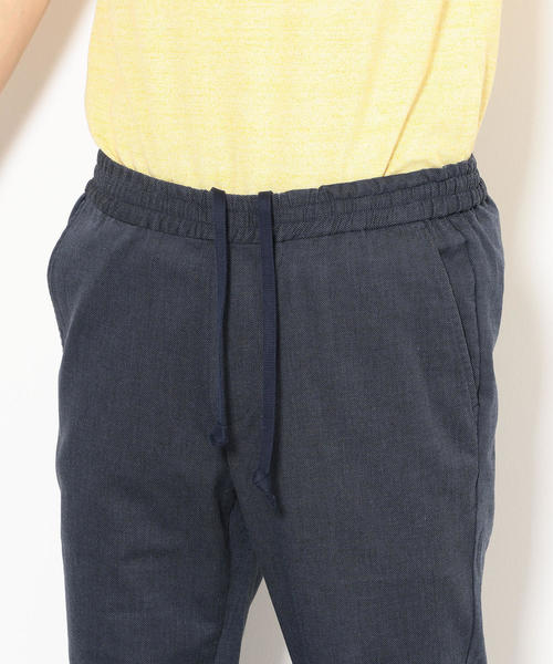 green label relaxing（グリーンレーベルリラクシング）の「SC STRC バーズアイイージー9分丈 クロップド パンツ ＜吸水速乾＞ ◆（その他パンツ・メンズ・ベージュ/ネイビー/ダークグレー・S/XL/XS/L/M）」の8枚目の写真