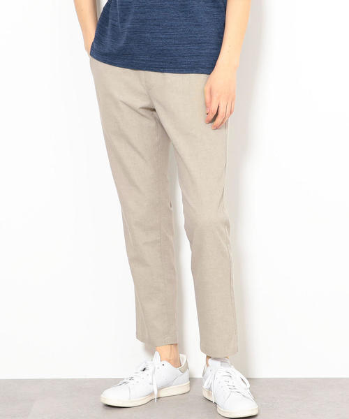 green label relaxing（グリーンレーベルリラクシング）の「SC STRC バーズアイイージー9分丈 クロップド パンツ ＜吸水速乾＞ ◆（その他パンツ・メンズ・ベージュ/ネイビー/ダークグレー・S/XL/XS/L/M）」の14枚目の写真