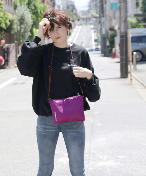 【CONVERSE/コンバース】packable sacoche/パッカブルサコッシュ 【CONVERSE/コンバース】packable sacoche/パッカブルサコッシュ