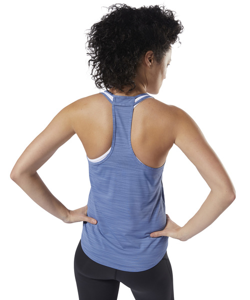 Reebok（リーボック）の「【2018秋冬新作】レズミルズ ウィメンズダブルストラップタンク（タンクトップ・レディース・グレイッシュブルー・MEDIUM/LARGE/X-LARGE/SMALL）」の9枚目の写真
