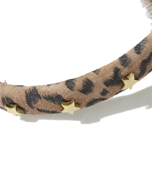 Ray BEAMS(レイビームス)の「□Casselini five avenue / スタースタッズ イヤーマフ(イヤーマフ・レディース・ライトブラウン・ONE SIZE)」の4枚目の写真