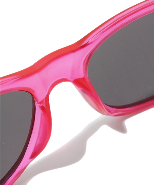 WEGO（ウィゴー）の「WEGO/カラーフレームサングラス（サングラス・メンズ・ホワイト/ブルー/イエロー/レッド・FREE）」の10枚目の写真