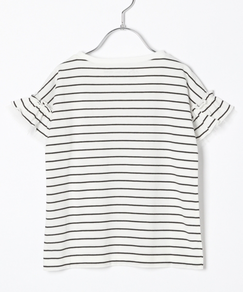 GLOBAL WORK（グローバルワーク）の「【キッズ】カットフリルスリーブT半袖/799699（Tシャツ/カットソー・キッズ・ネイビー/レッド/その他1/イエロー・SMALL/MEDIUM/LARGE/X-LARGE/XX-LARGE）」の10枚目の写真