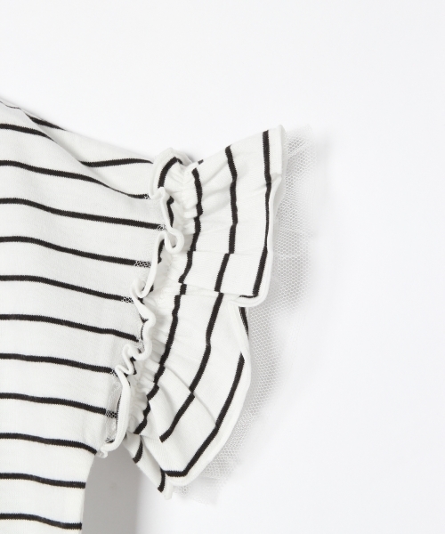 GLOBAL WORK（グローバルワーク）の「【キッズ】カットフリルスリーブT半袖/799699（Tシャツ/カットソー・キッズ・ネイビー/レッド/その他1/イエロー・SMALL/MEDIUM/LARGE/X-LARGE/XX-LARGE）」の12枚目の写真