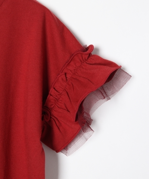 GLOBAL WORK（グローバルワーク）の「【キッズ】カットフリルスリーブT半袖/799699（Tシャツ/カットソー・キッズ・ネイビー/レッド/その他1/イエロー・SMALL/MEDIUM/LARGE/X-LARGE/XX-LARGE）」の15枚目の写真