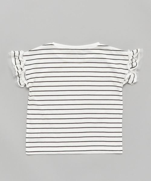 GLOBAL WORK（グローバルワーク）の「【キッズ】カットフリルスリーブT半袖/799699（Tシャツ/カットソー・キッズ・ネイビー/レッド/その他1/イエロー・SMALL/MEDIUM/LARGE/X-LARGE/XX-LARGE）」の5枚目の写真